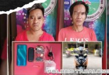 Dua Pria Asal Desa Kalamus Barito Timur Diduga Edarkan Sabu di Tabalong