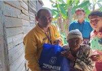 Miris, Lansia di Desa Sei Kitano Martapura Hidup Bersama Ponakan Gangguan Mental Jadi Korban Banjir
