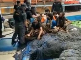 Kapal Nelayan Berbendera Iran dan 8 Kru Ditangkap Bawa 500 Kg Sabu