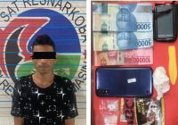 Diduga Bandar, Warga Pelambuan Diringkus Polisi Bersama Barang Bukti 2,36 Gram Sabu