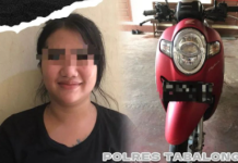 Wanita Muda Diciduk Polres Tabalong Dugaan Penggelapan Motor Matik