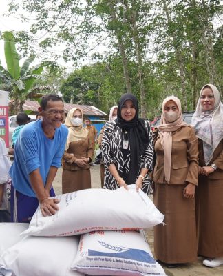 Dua Desa di Kecamatan Juai Kabupaten Balangan Banjir