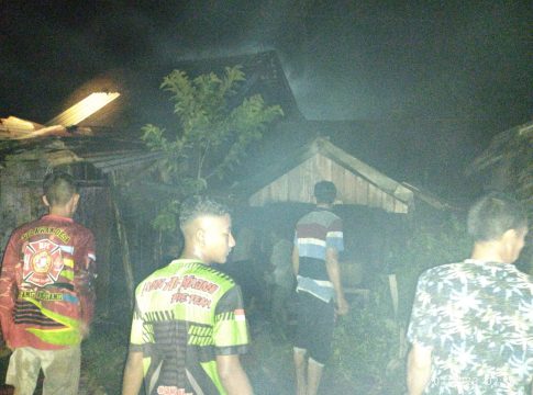 Api Hanguskan Rumah di Pasar Jagung Bati-Bati