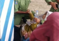 Laka Tronton vs R2 di Bundaran Kayu Tangi Banjarmasin, Pengendara Terluka