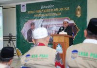 Abah HM Zairullah Azhar  Buka Muswil Fornas LKSA PSAA Kalsel, Ajak Pengurus Tingkatkan Pelayanan dan Pengasuhan