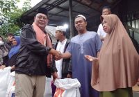 Tekan Inflasi, Pemprov Kalsel Berikan Bantuan Beras CPP ke Warga Desa Penyambaran Kabupaten Banjar