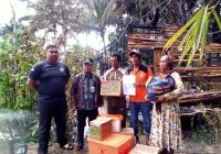 Korban Kebakaran di Desa Tambak Anyar Ulu Martapura Dapat Bantuan