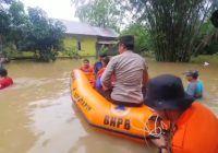 3 RT di Desa Parigi Tapin Dilanda Banjir, Sebagian Dievakuasi