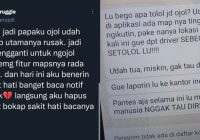 Viral Makian Pelanggan ke Ojol Gara-Gara Hape Rusak
