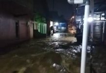 Warga Patah Tulang Terjebak di Luapan Banjir Sungai Kemuning Banjarbaru