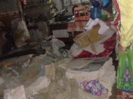 Longsor di Desa Mawangi HSS, Satu Rumah Warga Jebol