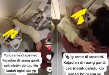 HEBOH! Video Sepasang Kekasih Mesum di Ruang Ganti Mall, Ternyata Ada Kamera Tersembunyi Sengaja Dipasang