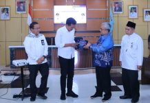 H Saidi Mansyur Tandatangani Komitmen Penerapan Manajemen Risiko