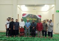 Jaga Kondusifitas, Polda Kalsel  Silaturahmi dan Gelar Pengajian dengan Jemaah Masjid Al Kautsar Rantau