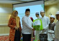 H Muhammad Tambrin Sebagai Bapak Asuh, Kemenag Kalsel Sukseskan Tuntaskan Stunting