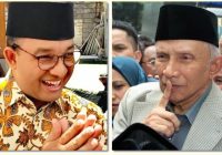 Diteriaki Presiden! Anies Langsung Peluk Amien Rais Saat Tiba di Rakernas Partai Ummat