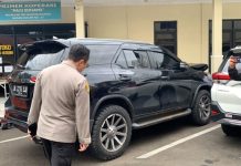 TERUNGKAP, Fortuner yang Dipakai Giorgio untuk Menabrak Brio Ternyata Mobil Dinas Kantor