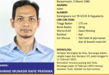 Mabes Polri Turun Tangan Cari Dosen UII yang Hilang Usai Kunjungi Norwegia