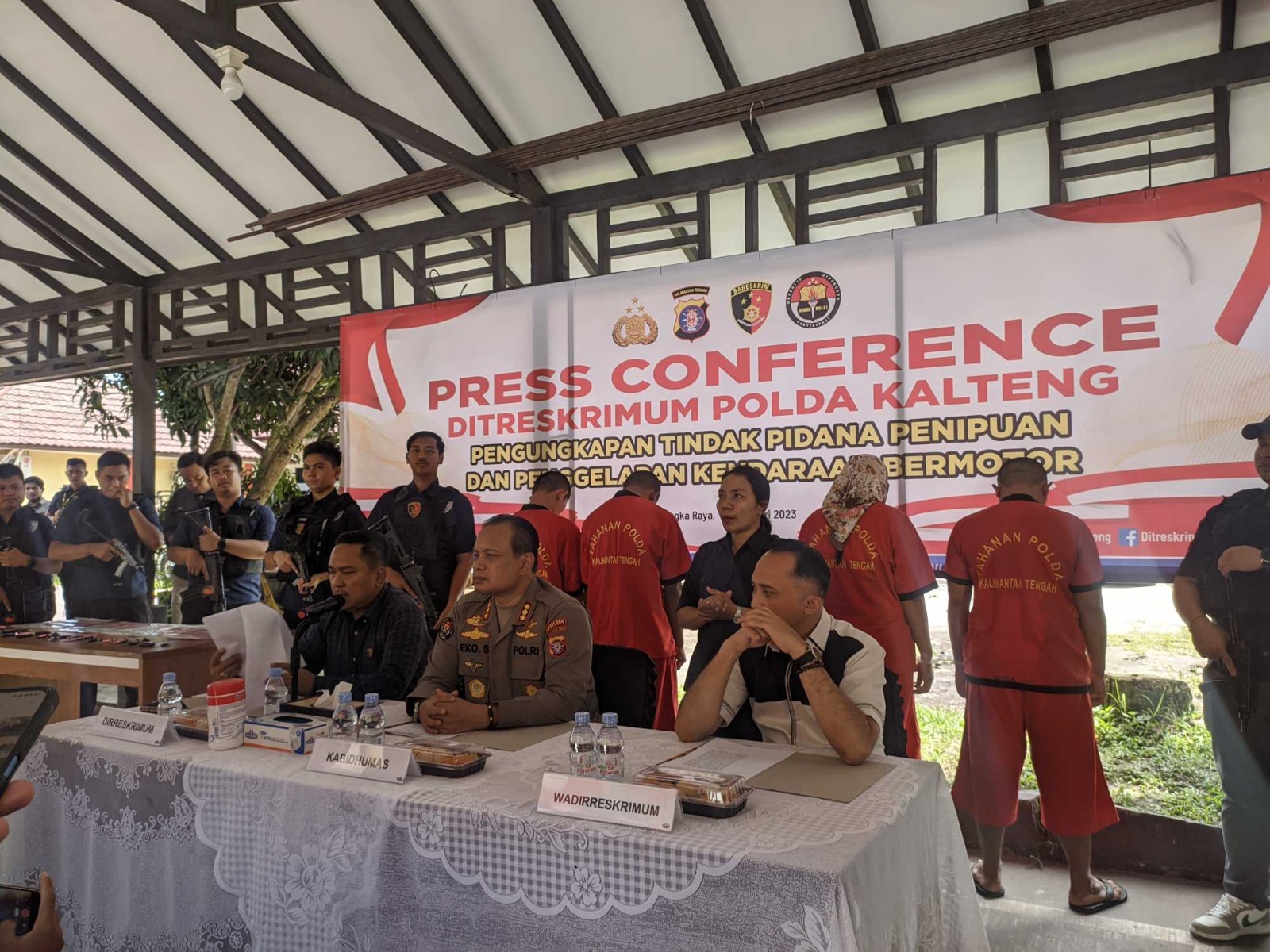 14 Mobil Disita Polda Kalteng dari Kasus Penipuan 'Jual Beli Mobil' Lintas Provinsi