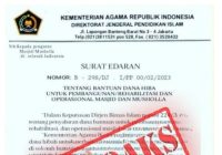 Viral Surat Edaran Kemenag Bagi-Bagi Dana Bantuan Musala dan Mesjid, Cek Fakta