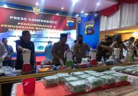 35 Kg Sabu yang Dimusnahkan Polda Kalsel, Ternyata dari Jawa Timur