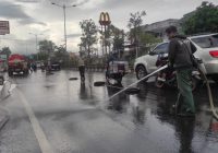 WASPADA! Tumpahan Solar di Jalan A Yani Km 33, Pengendara dari Banjarbaru ke Banjarmasin Wajib Hati-hati