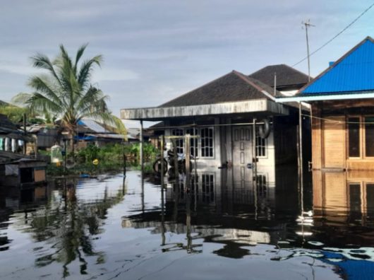 Sisa Enam Kecamatan Masih Terendam Banjir di Kabupaten Banjar