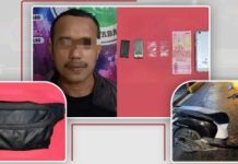 Pria Asal HST Dicegat Polres Tabalong di Jalan Tanjung Bawa Paket Sabu