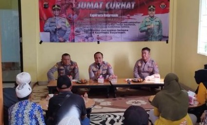 Kapolsek Banjarmasin Selatan Minta Warga Langsung Lapor Bhabinkamtibmas Bila Ada Masalah