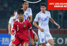 Piala Asia U-20: Babak Pertama Indonesia vs Uzbekistan Skor Kacamata