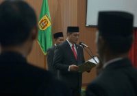 Wali Kota Aditya Mufti Ariffin Lantik Lebih Seratusan Pejabat Fungsional