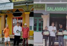 Anggota Banggar DPRD Kota Banjarmasin Bagikan Paket Buka Puasa di Sungai Jingah