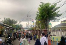 Jemaah Haul Berdatangan Sejak Siang, Kubah Guru Zuhdi Mulai Penuh