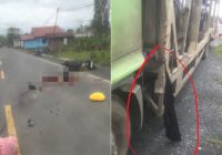 Sobekan Baju Fatimah Menempel di Truk Fuso, Tewas Setelah Motornya Terserempat