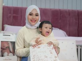 Aurel Tanggapi Komentar Netizen Karena Melahirkan Ameena Secara Caesar