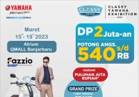Pengunjung QMall Bisa Test Ride Yamaha Classy, Catat Tanggalnya