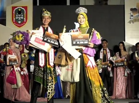 Muhammad Ridho Maulana dan Nuria Zulfa Terpilih Sebagai Putra Putri Pariwisata Kalsel 2023