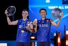 UPDATE Ranking BWF Ganda Putra: Fajar/Rian Teratas, Ahsan/Hendra ke-3 & Fikri/Bagas ke-15