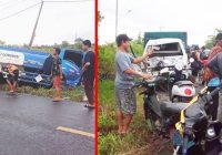 Kronologi Laka Truk Tangki BBM vs Mobil Pikap di Rantau Badauh Batola