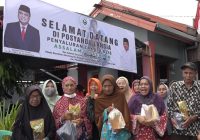 Lazis Assalam Fil Alamin Berbagi Zakat di Posyandu Lansia di Alalak Selatan