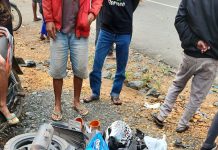 BREAKING NEWS Laka Truk vs Honda Beat di Desa Cambai Banjarbaru, Satu Korban Tewas