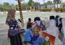 Lomba Kaligrafi Digelar UPTD Taman Budaya Kalsel Sambut Ramadan