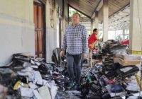 Dampak Kebakaran SMKN 2 Kandangan HSS, Kerugian Mencapai Rp300 Juta