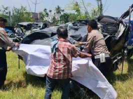 Mobil Dinas Pajero Hantam Fuso, Pj Bupati Aceh Timur Luka Parah