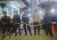 Ular Piton 2,5 Meter Gegerkan Warga di Sekitar Bank Kalsel Cabang Martapura