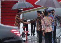 Presiden Jokowi Tiba di Bandara Syamsudin Noor Banjarbaru
