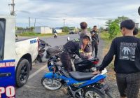 Sepeda Motor Ditinggal Pemilik Saat Bunyi Sirine Bubarkan Balapan Liar di Jalan Gubernur Syarkawi