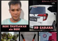 Macan Barbar Ringkus Pencuri Tabung Gas Gunakan Mobil di Jalan Gubernur Soebardjo Banjarbaru