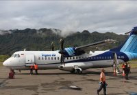 Trigana Air Ditembaki di Papua, Polisi Amankan Pelaku dan Barbuk Busur dan Panah, Pisau, Sabit dan Sangkur