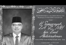 Kabar Duka, Ketua DPRD Tanah Bumbu H. Supiansyah ZA Meninggal Dunia